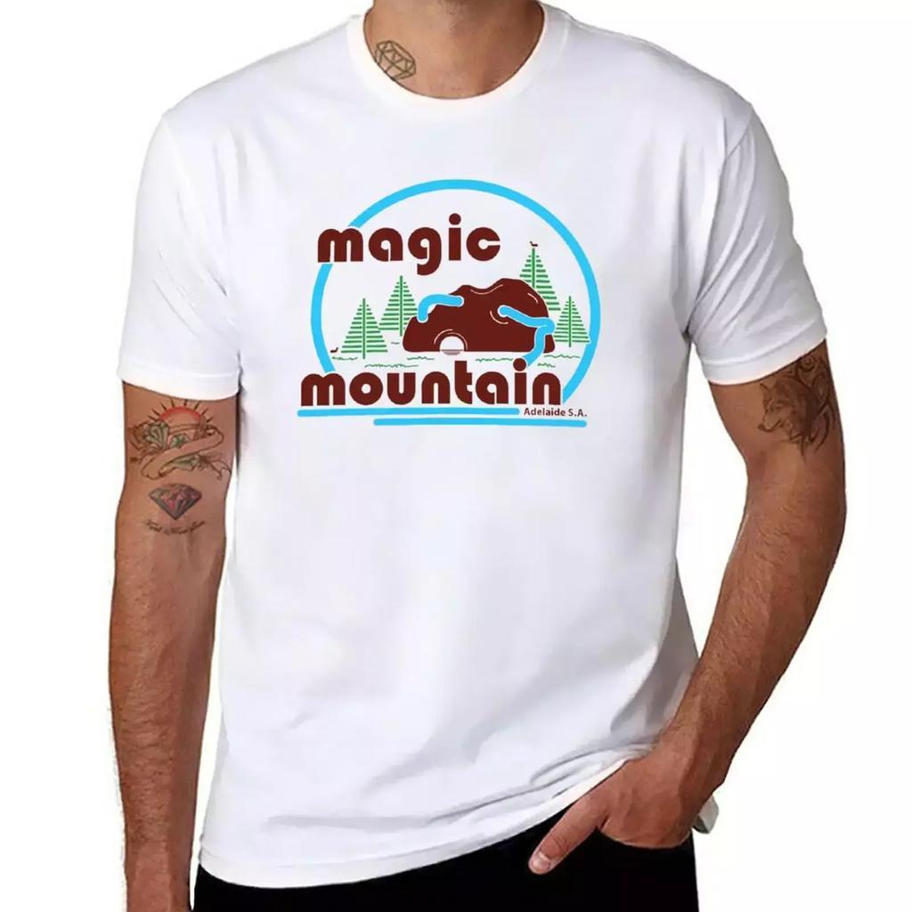 Magic Mountain by Decibel Clothing T-Shirt korean fashion plain quick-drying heavy weight t shirts for men