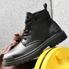 FashionWinter Platform Boots Men Fashion Black Ankle Boots 2024 Outdoor Tourism Walking Boots Man New College Casual Shoes Soft Comfy