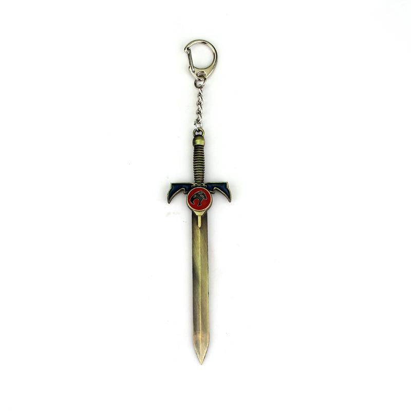 Модель брелока с логотипом Thundercats Omen Sword в стиле аниме