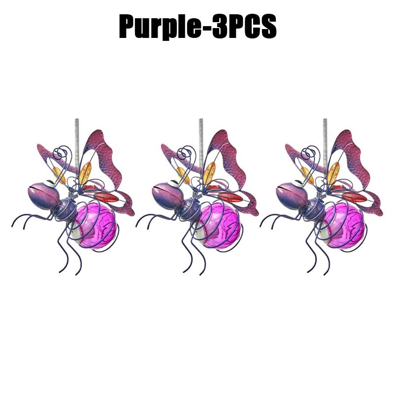 Лампа от насекомых на солнечной батарее, подвесная лампа от летающих насекомых, уличный светильник от насекомых, украшение для газона, летней вечеринки, свадьбы, декора