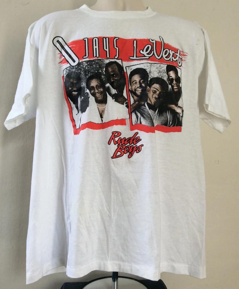 Collection The O'Jays Band Levert Rude Boys Cotton White T Shirt EN847 Unisex T-Shirt