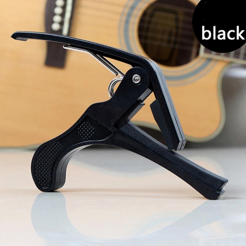 Acoustics & Electric Guitar Capo Tone Clip Portable Guitar Tunings Clamp Quick Change Guitar Capo Clip Easy to Use