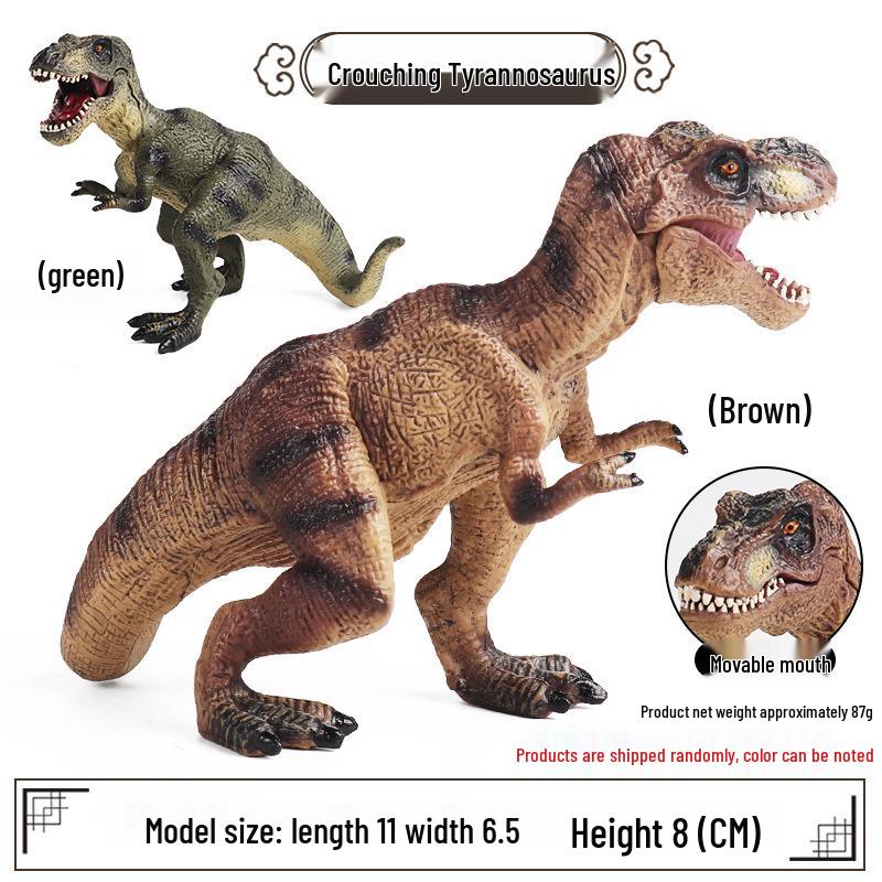 Dinosaur Model Set: T. Rex, Spinosaurus, Mosasaurus, Stegosaurus, Triceratops Cognitive Toys