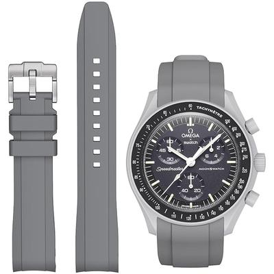 20 мм ремешок для часов силиконовый ремешок для Omega X Swatch MoonSwatch ремешок для часов Omega и Swatch ремешок резиновый ремешок для Omega Speedmaster Seiko SEIKO 20 мм
