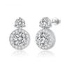 New VVS1 D Color Stylish Earrings For Women Test Passed Moissanite Diamond Earring Trend Silver 925 Sterling Fine