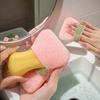 Губка для ванны для умывания лица 2-в-1 мешочек для мыла, детская пенообразующая губка-шарик, супермягкое очищение