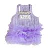 Summer Pet Princess Dress Cat Clothes Spring and Summer Puffy Dress Bichon Teddy Schnauzer Cute Chiffon Dress