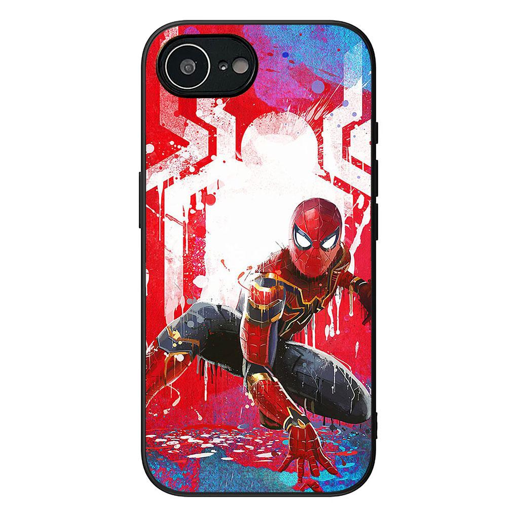 Чехол для телефона Spider Man Marvel Spiderman для Motorola Moto Edge 70 60 Fusion NEO Pro G Stylus G56 G96 G52 G04 G05 20 Мягкий чехол