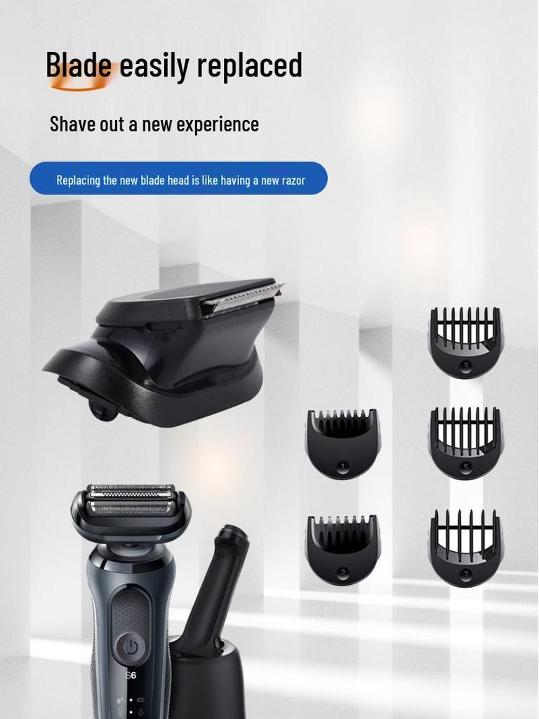 Совместимый BT567 Электрическая бритва и триммер Braun для серий 5, 6, 7