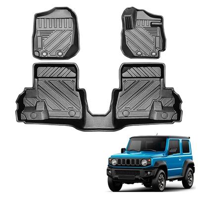 Suzuki Jimny JB64 JB74 3D Коврики для пола Jimny 3D Коврики для пола для автоматической коробки передач Материал TPE Водонепроницаемые Пятноустойчивые Износостойкие Jimny