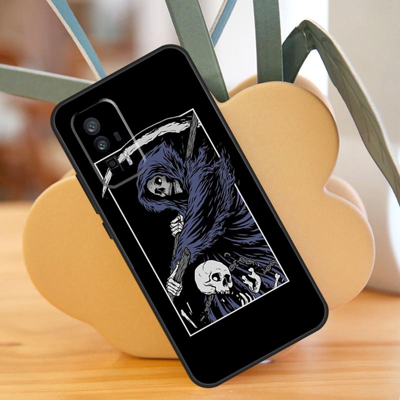 Чехол Таро Смерти для POCO X3 X6 F6 Pro M6 X5 F3 F5 M5s Xiaomi 13 14 Ultra 12 Lite 11T 12T 13T Pro