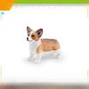 Shiba Inu Pvc Dog Model For Kids Educational Collectible Toy With Realistic Appearance