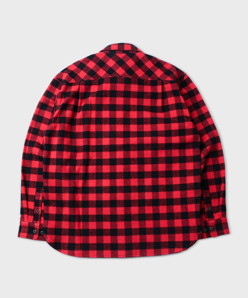 VDR Ccc Flannel Shirts [Buffalo Red]