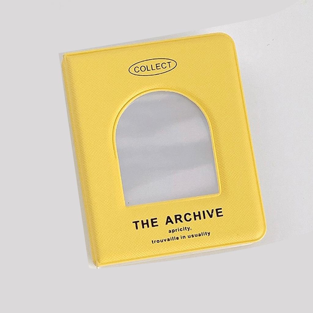 Mini Card Holders Album 40 Pocket Collection Photocard Book for Kids and Adults Portable Photo Binder with Clear Sleeves