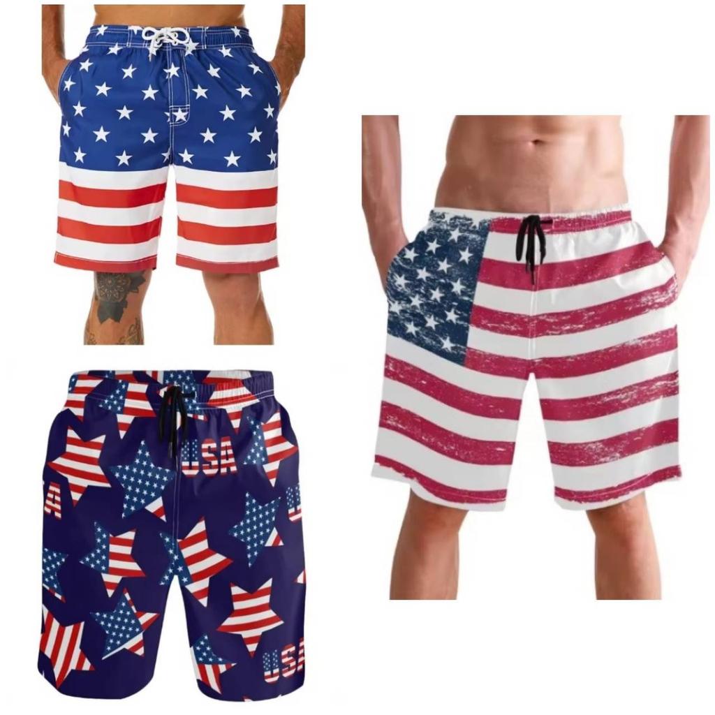 Боксерские шорты, штаны, флаг США, Америка, 3D-принт, боевые тренировки, смешанные боевые искусства, унисекс, мужчины, женщины, быстросохнущие, фитнес, спортзал, спорт, тренировка, повседневная уличная одежда