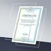 WeColor Acrylic Photo Frame, A4 Size, with Stand, Wall Mountable, Photo Frame, Poster Frame, Permit, Certificate, and Invoice Issuance