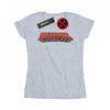 Womens/Ladies Deadpool Text Logo Cotton T-Shirt