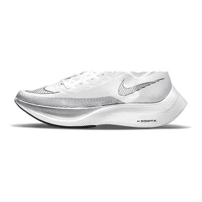 Кроссовки унисекс ZoomX Vaporfly NEXT% 2 White Metallic Silver, черные CU4111-100