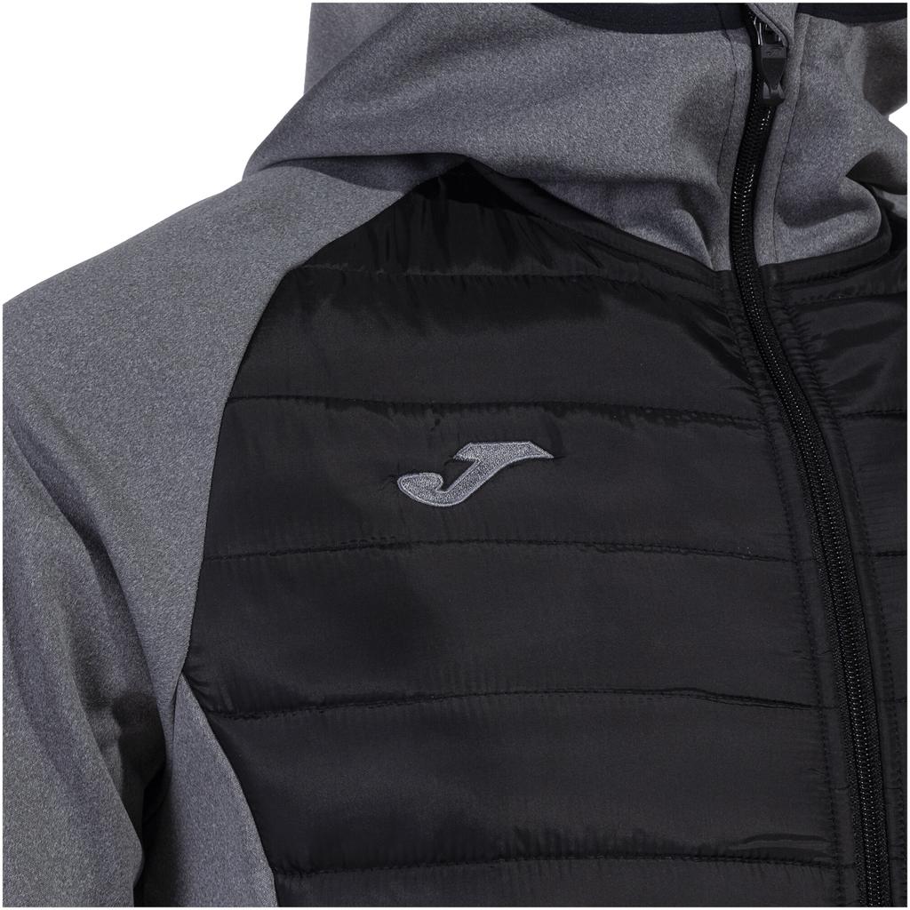 Joma Berna III Softshell Hoodie, Mens grey Sweatshirt