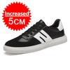 Мужские Повседневные Кроссовки Обувь Обувь Увеличивающая Рост Кожаная Обувь Стельки 5СМ Мужская Повседневная Жизнь Обувь Увеличивающая Рост Теннисные Кроссовки