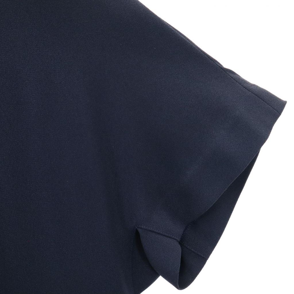 Givenchy Сделано в Японии Платье с коротким рукавом длиной до колена 13 Темно-синий Женский Б/у