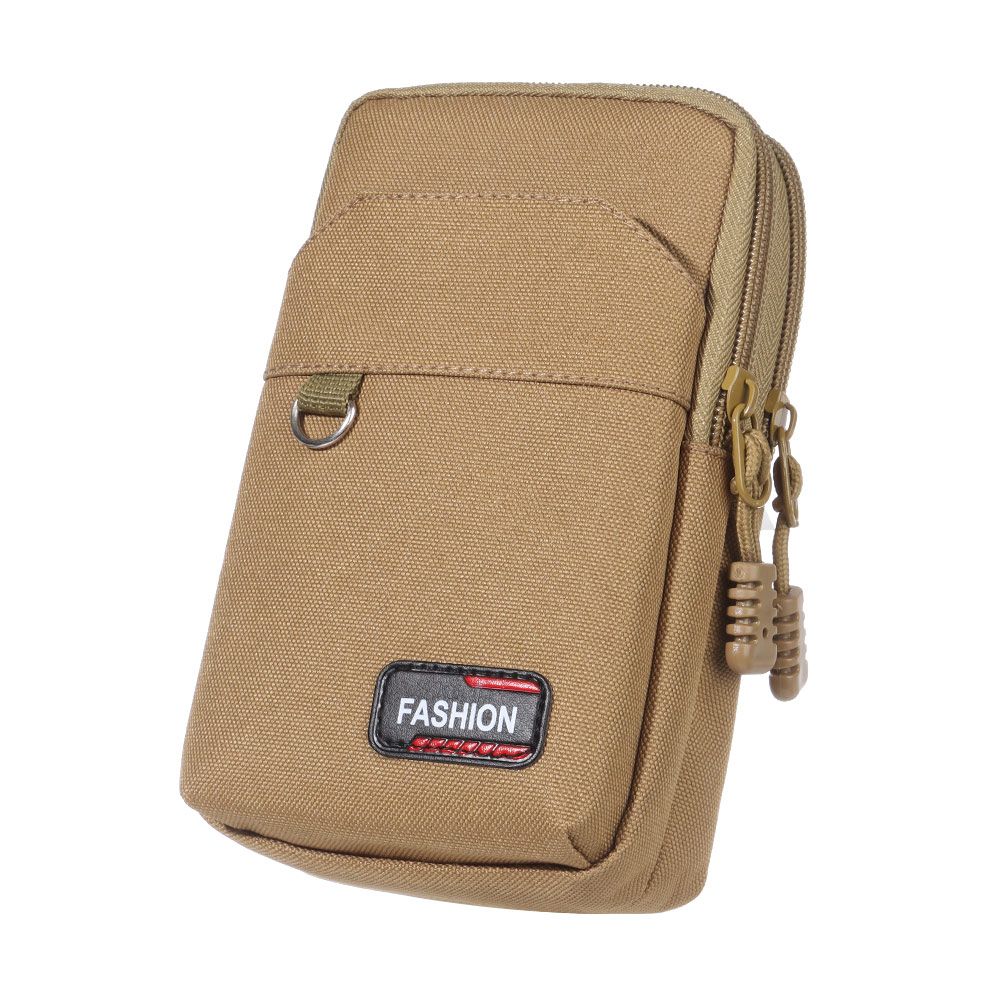 Men Single/double Layer Camping Hunting Phone Pouch Waist Purse EDC Molle Bag Wallet Pocket