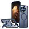 KEYSION Магнитный чехол с полыми элементами для рассеивания тепла для Xiaomi 17T Pro 5G, охлаждающий, со скрытой подставкой, противоударный чехол для телефона для Xiaomi 17T 5G