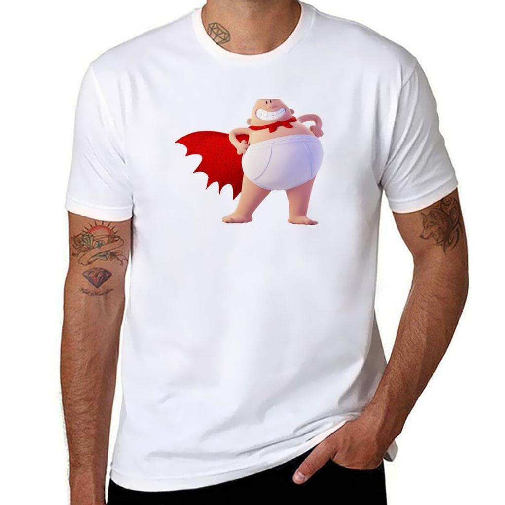 Captain underpants T-Shirt anime t shirts for man t shirt man plain T-Shirt