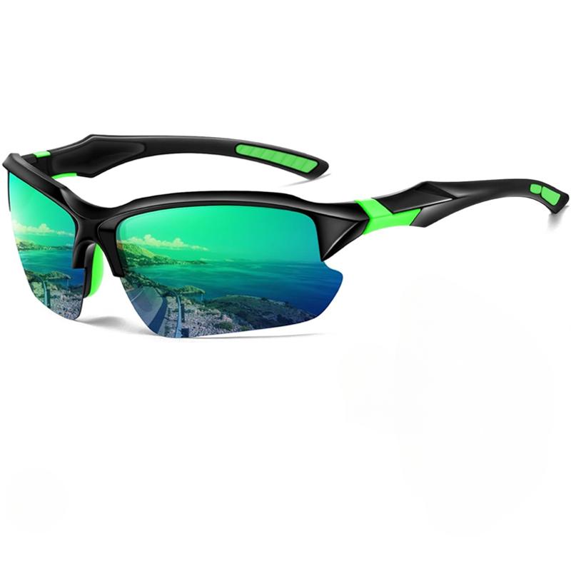 2024 Sports Polarized Sunglasses for Men Cycling Running Fishing UV400 Sun Glasses Lightweight Outdoor Goggles
