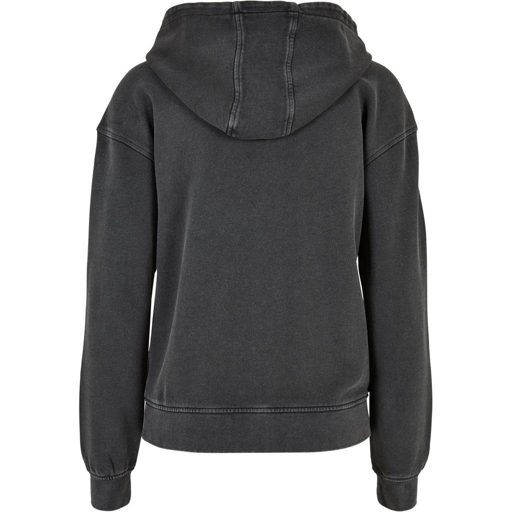 Urban Classics Womens/Ladies Embroidered Terrycloth Logo Hoodie