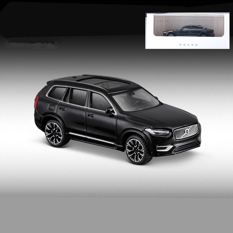 1:64 Модели автомобилей Volvo XC40 XC60 XC90 C40 S90 V90 из сплава, литые металлические игрушечные машинки, миниатюрная модель автомобиля, подарок для детей