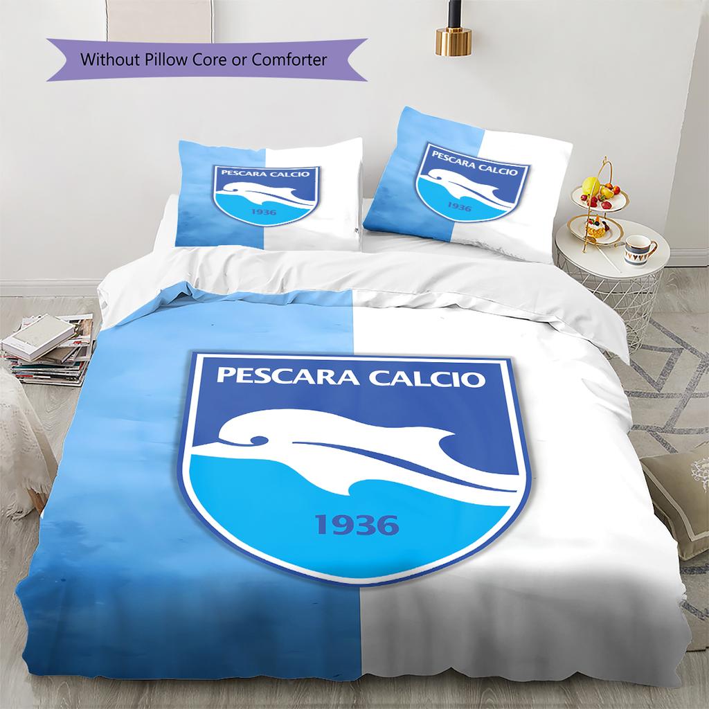 Delfino Pescara 1936 Pattern Bedding,Quilt Set Quilt Cover Pillowcase Home Birthday Gift (1 * duvet cover + 2 * pillowcase, without core)
