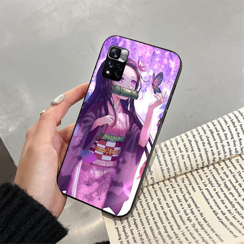 Nezuko Demon Slayer Phone Case For Xiaomi Redmi note 13 12 Pro 11S 11 10 Pro 10S 12S Redmi 10 9C 13C