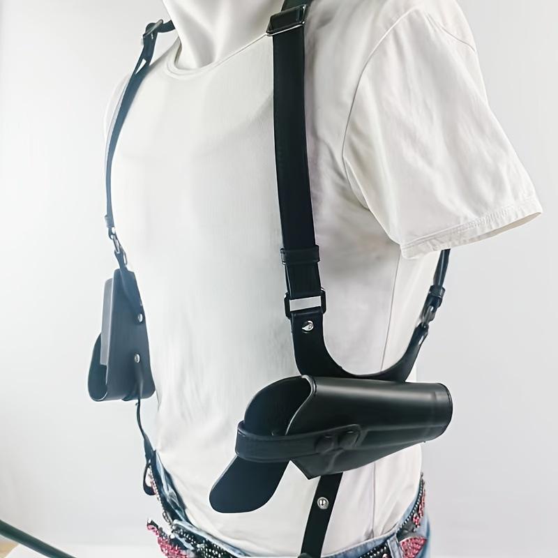 New Universal Vertical Shoulder Strap Holster Tactical Underarm Universal G17 Holster Type 92 1911 Leather Gun Bag