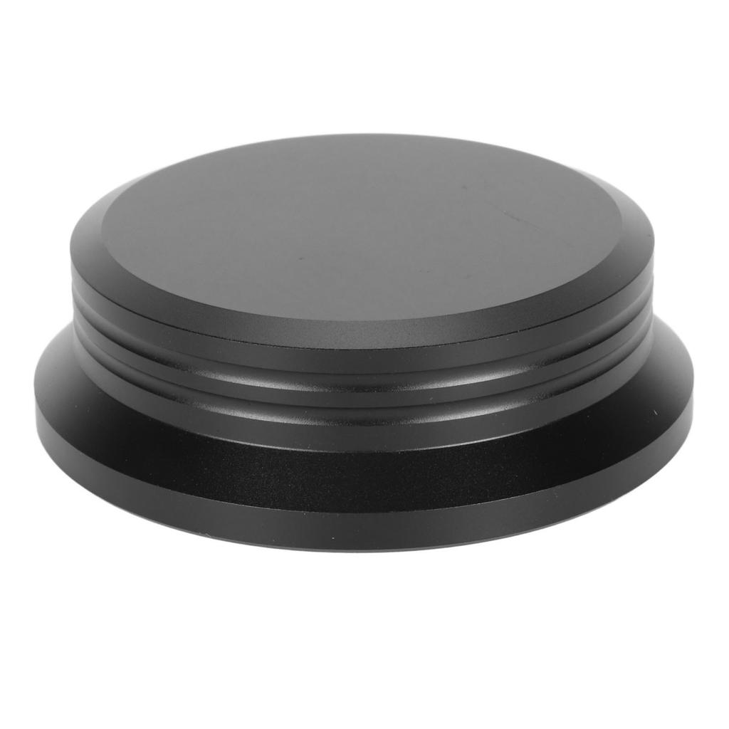 Hi-Fi Стабилизатор диска Алюминиевый сплав Универсальный прижим для пластинок для проигрывателя LP Черный