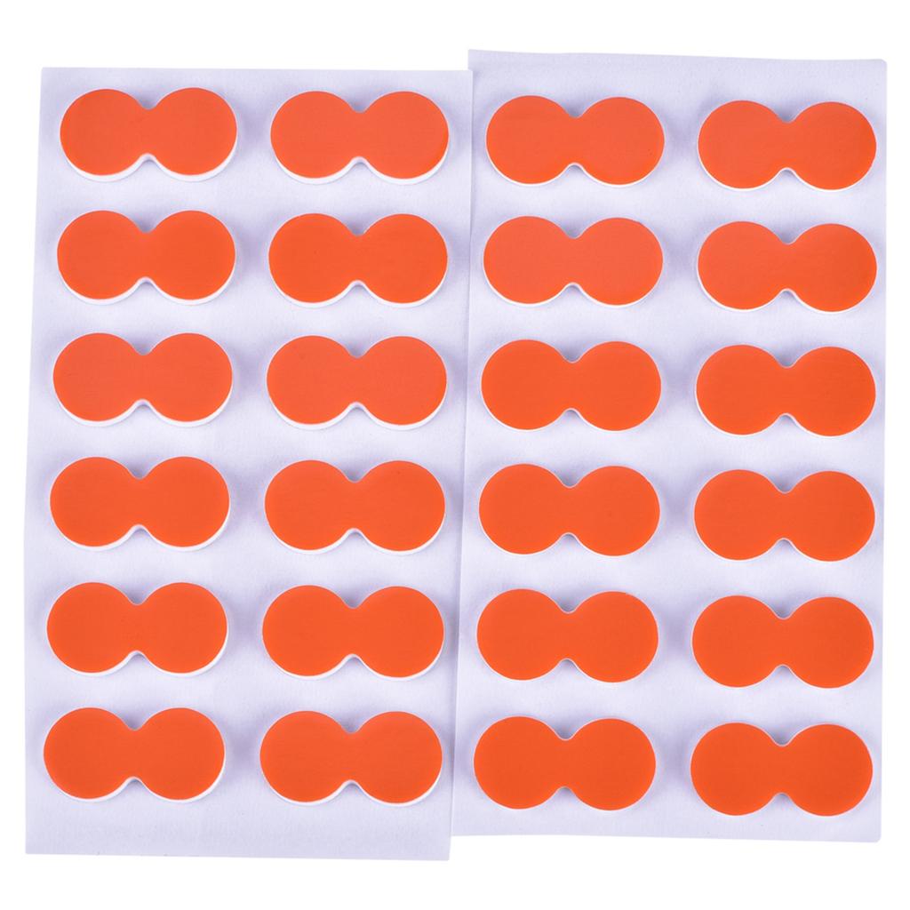 24Pcs EVA Fly Fishing Floats Strike Indicator Tackle Accessories (Orange)