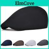Soft Cotton Retro Unisex Beret Casual Baker Newsboy Hat Taxi Driver Accessories Flat Top Hat