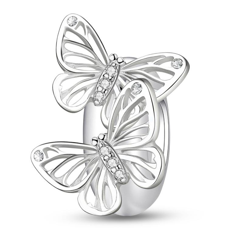 Новый медный кулон-шарм для чемодана в виде бабочки и дельфина для женщин, браслеты «сделай сам», высококачественная персонализированная изысканная бижутерия