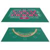 GeekDwarf and Casino Card Game Mat 90cm X 60cm Roulette Blackjack Layout Thin Light Felt Poker Baccarat Texas Ultra-thin Ultra-lightweight Hold'em