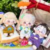 1 set Striped T-shirt 20cm Cotton Doll Clothes Strap Pants Plush Doll Clothes  Doll Accessories