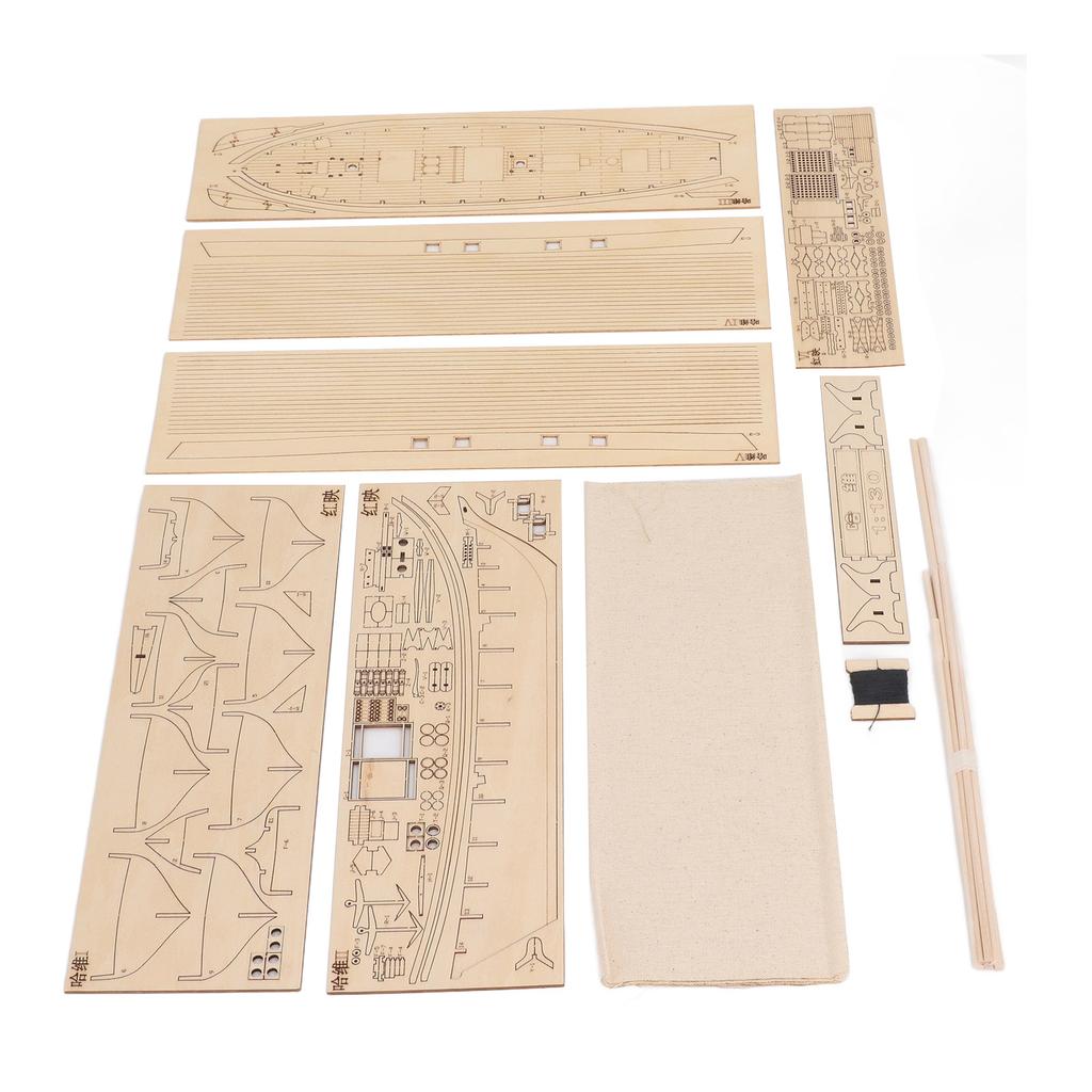 1:130 Деревянный Набор Парусника Развитие Интеллекта Сделай Сам Научный Древний Модель Корабля Строительный Набор