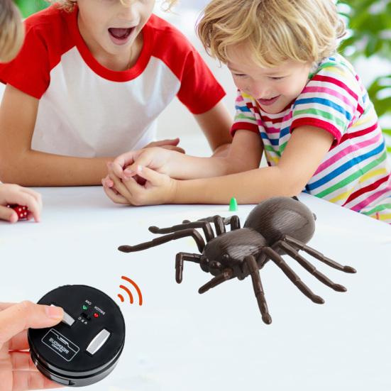 Simulation RC Spider Toy Remote Control Wireless Robot Tarantula Scorpion Toy Realistic Crawling Fake Electric Animals for Prank