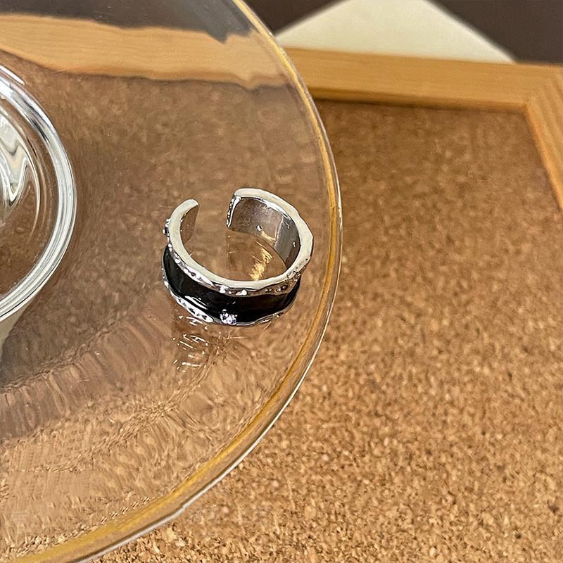 Трендовое геометрическое кольцо с жемчугом для женщин, стильный регулируемый винтажный дизайн на 2023 год