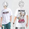 One Piece Люффи Графический Японское Аниме Хлопок Мужская Футболка для Женщин Летняя Короткий Рукав Унисекс Мода Повседневная Винтаж Брендовые Футболки