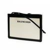 Navy Pochette 339937 2HH3N 9260 Crossbody Shoulder Bag Black [Balenciaga] Women's Off-White [Item]