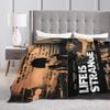 Life is Strange Blanket Cover Flannel Game Super Soft Throw Blanket for Car Sofa Couch Bed Rug