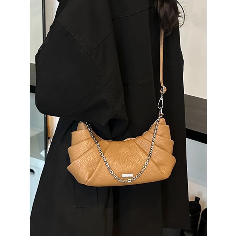 Niche Design женские сумки на плечо осень-зима искусственная кожа однотонная сумка-пельмень классическая женская сумка на молнии через подмышку