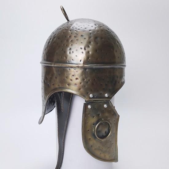Handmade Medieval Warrior Battle Helmet for Roleplaying Games Steel Helmet