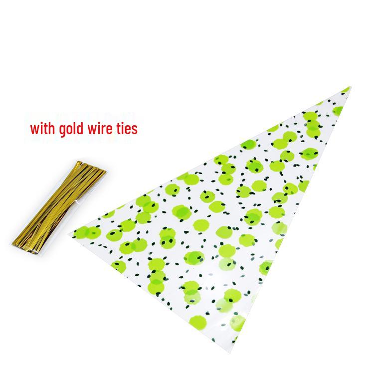 Креативный протеиновый попкорн конфеты треугольный пластиковый мешок с завязками