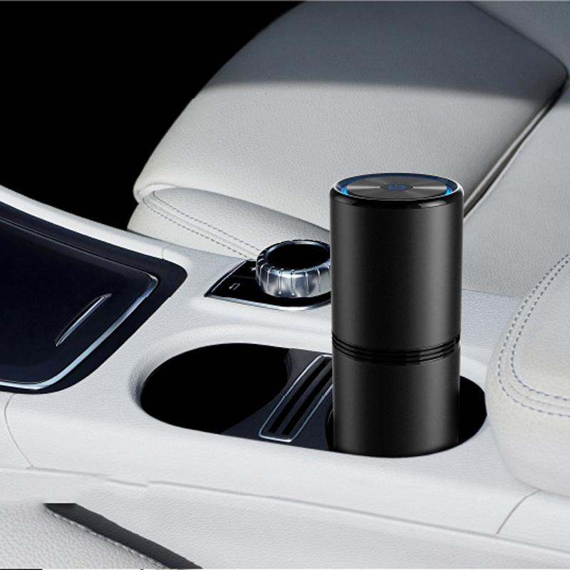 Xiaomi Air Ozonizer Negative Ion Air Purifier Vehicle Car Formaldehyde Eliminator Automotive Smoke Removal Deodorization Machine Alloy